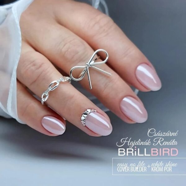 chrome white nokti chrome white nokti