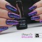 flake top coat lila