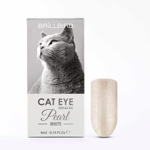cat eye pearl white